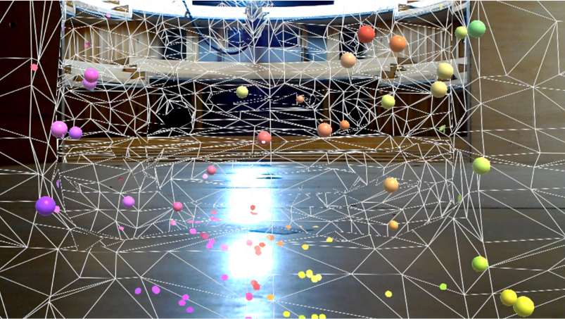 Simulation model experiment using Mixed Reality technology