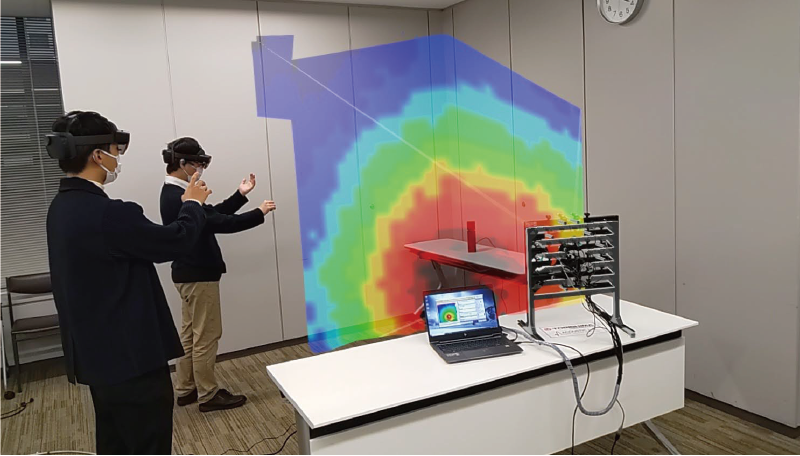 Sound Field Projection System using Optical See-Through Head-Mounted Display
